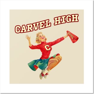 Carvel High Cheer Posters and Art